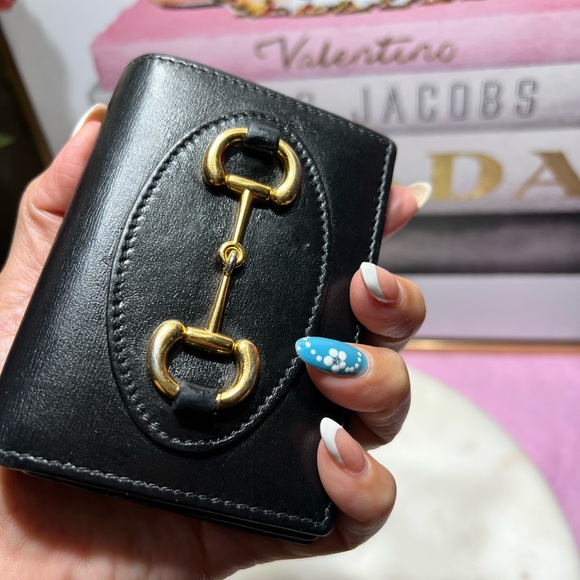 GUCCI Horse Bit 1955 Leather
Bifold Wallet EUC - Picture 14 of 15